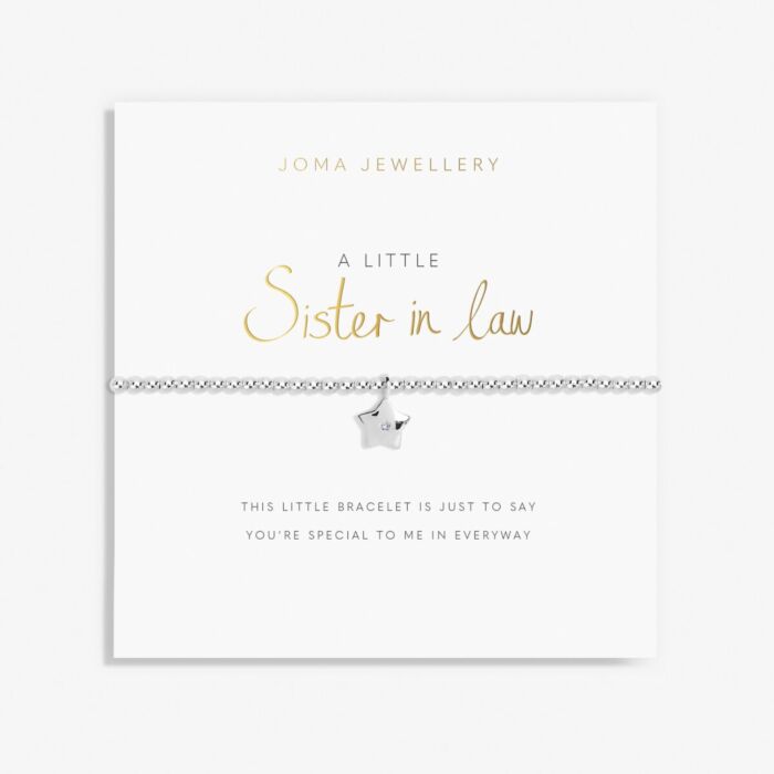 Joma Jewellery A Little 'Sister In Law' Bracelet